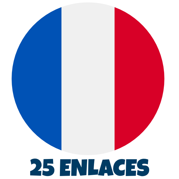 Paquete de 25 enlaces franceses